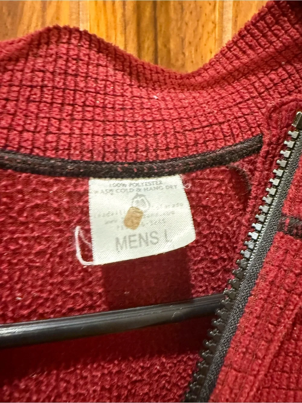 VINTAGE Original Melanzana Half-Zip microgrid
